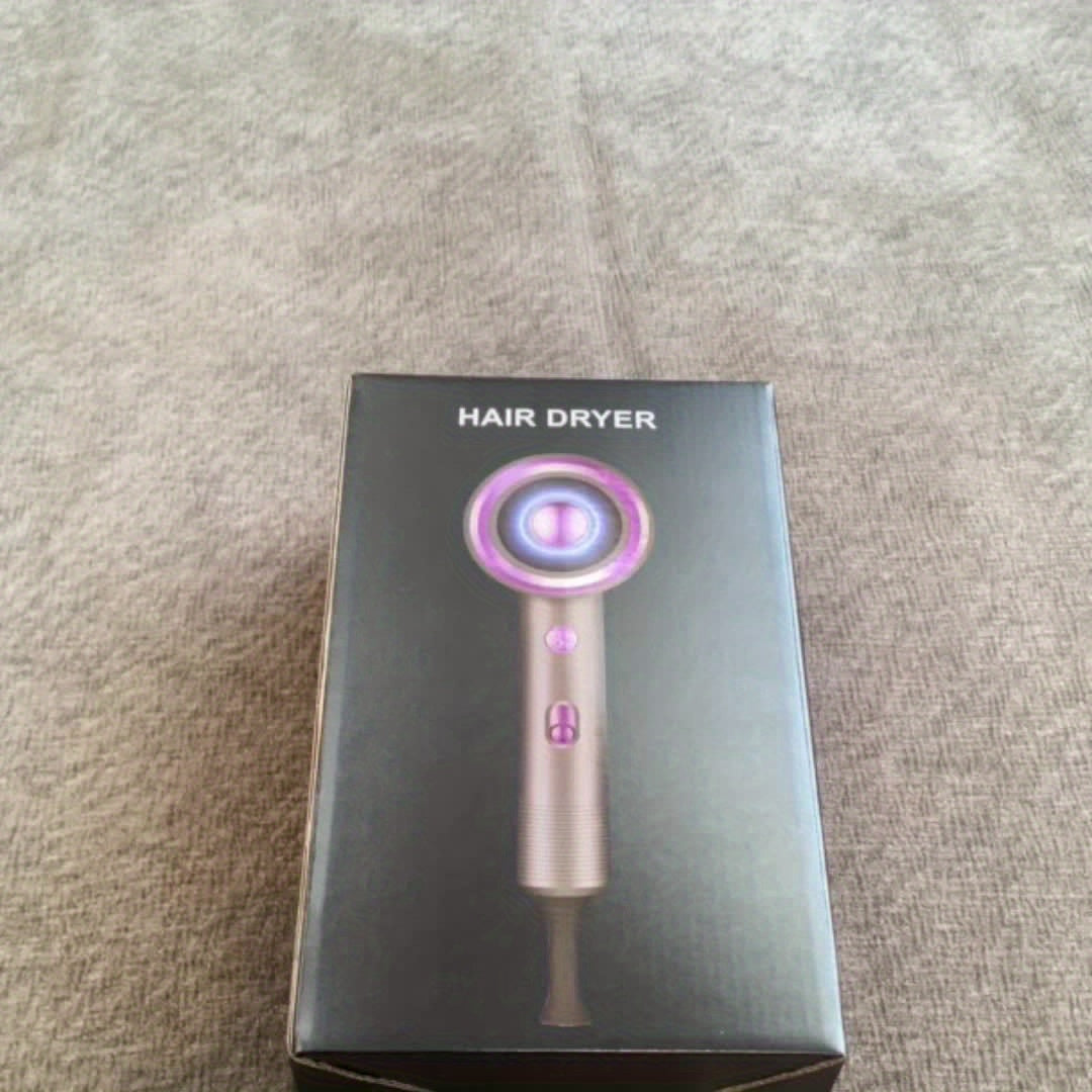 Ionic Hair Dryer with Diffuser, 2 Speeds, 3 & Cooling Buttons, for Straight & Curly Hair, 1600W, US Plug, Brushed Motor, Ideal for Home, Travel & Salon Use, Portable Electric Hair Drye, Home Hair Care, Professional Styling To