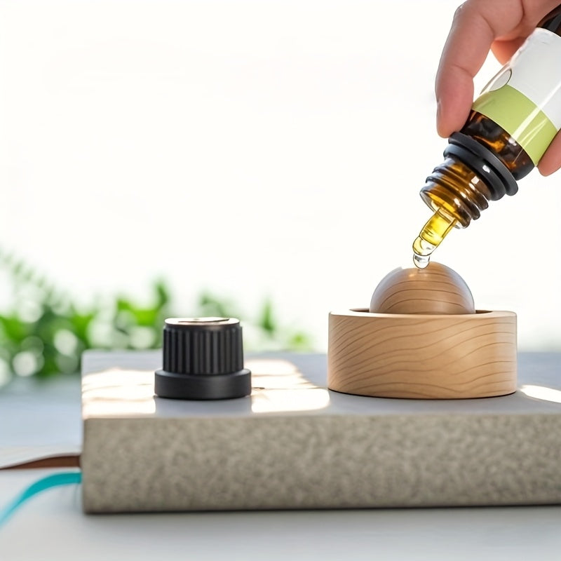 Wooden - Suitable for Home And Car Essential Oil Aroma Diffuser - Elegant Wooden Aroma Diffuser Decoration - Elegant Wooden Machine - Perfect Gift Choice